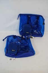 Pair Of Two New Ibasics Home Products Clear Tote Bag With Built In Speaker