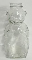 Vintage Glass Bear Bottle