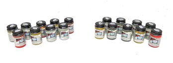 Large Assortment Of Pactra Model Paint Racing Finish Tectors