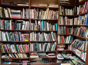 Large Library Corner Of Books - Many Genres! Art, Religion, History, And MORE!