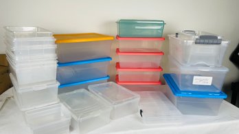 Plastic Tub Lot