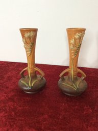 Roseville Pottery #15 Pair