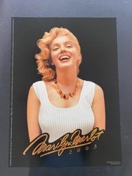 Marilyn Monroe 2003 Poster For Nova Wines