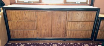 Dixie Furniture Art Deco Style Oak Dresser