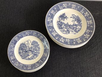 Stratwood Collection Blue And White China