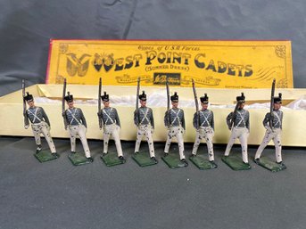 West Point Cadets No 299 Original Britains Lead Toy Soldiers In Box In Excellent Condition For Age England