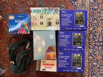 Selection Of Boxed Holiday Lights