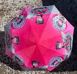 Pink Betty Boop Umbrella