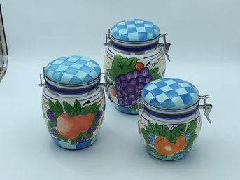Trio Of Canisters