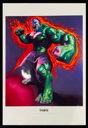 Ron English Vintage Hulk Poster