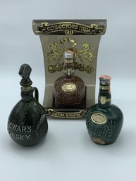 Collector's Whiskey Bottles
