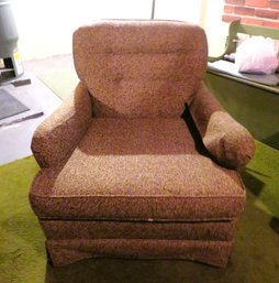 Mid-century Modern Tweed Style Club Chair