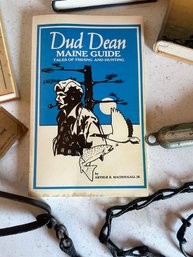 1974 Dud Dean Maine Guide Tales Of Hunting & Fishing Book Arthur R. MacDougall Jr.