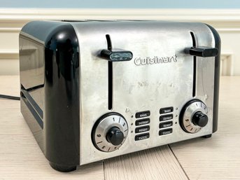 A Stainless Steel Cuisinart Toaster
