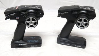 Pair Of  AX-3 Remote Control Transmitters Axial SCX-70