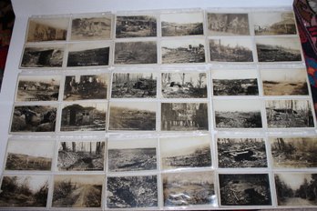 Old 36 German WWI Military Real Photo Postcard Lot #1 With Battlefields, Trenches, Soldiers Etc