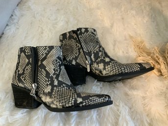 Faux Python Booties