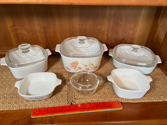 Corning Ware Collection Casserole Dishes