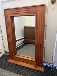Solid Wood, Framed Mirror, Table Top Or Wall Hanging