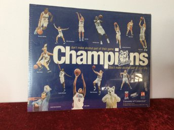Uconn Champions Poster