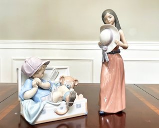 A Pair Of Lladro Figurines