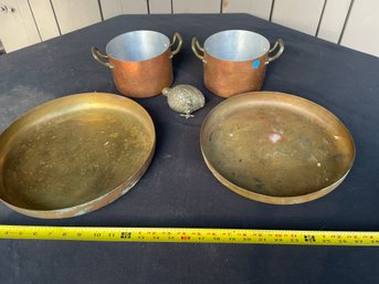 COPPER POTS ETC.