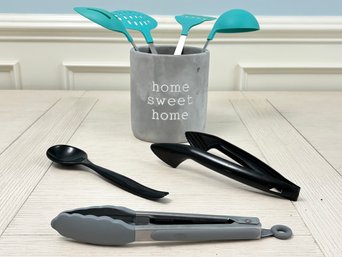 Modern Kitchen Utensils And A Canister!