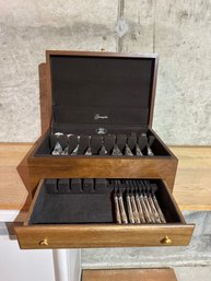 Worcester Silver Plated Flatware Set 41 Pc