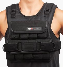 MIR Short Weighted Vest ~ 13 Weights Included ~