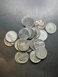 25 Steel Pennies