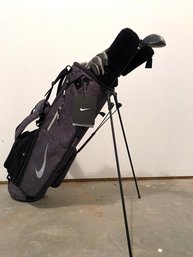 Set Of Wilson Tech - Midsize Clubs In New Nike Bag