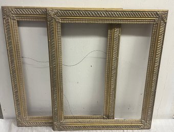 Pair Of Stylish Wooden Frames