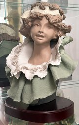 A Lladro Porcelain Bust