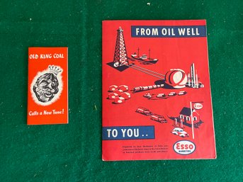 Esso Petroleum Flow Chart And King Oil Book