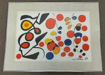 Alexander Calder 1969 Lithograph Published By The Collector's Guild