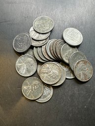 25 Steel Pennies