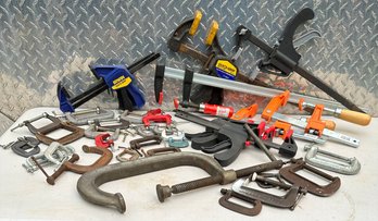 Assortment Of Heavy Duty Furniture Clamps