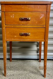 Vintage 2-drawer Lift-Top Perfect Sewing Cabinet