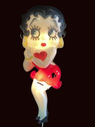 1992 Official Headlights Lighted Betty Boop Wall Sculpture-Lot 2