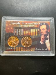 Lincoln Bicentennial Cents