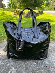 Yves Saint Laurent Patent Leather Tote/handbag