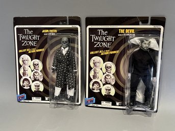Pair Of The Twilight Zone Figures Jason Foster And The Devil