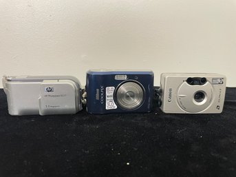 Set Of Three Cameras