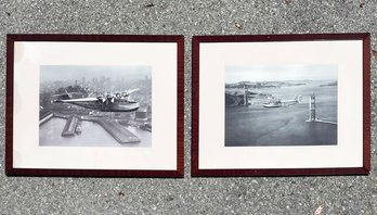 Aviation History Prints - Vintage Pan Am Framed Photos