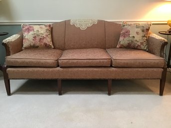 Custom Upholstery Nail Head Sofa