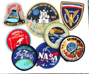 Space Nasa Skylab Mercury Space Landing Patches