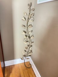 5ft Metal Olive Branch Wall Decor