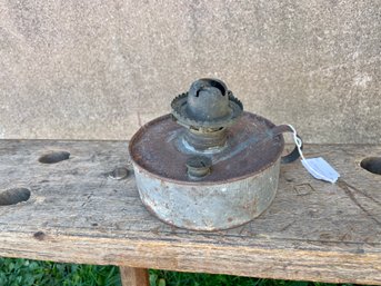 Antique New Hampshire Oil Lamp Lantern