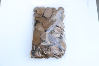Lot Of 300 Mixed Wheat Pennies