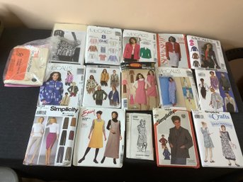 Sewing Patterns Lot